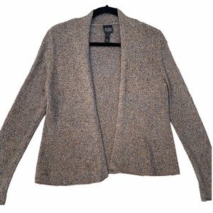 EILEEN FISHER cardigan gray melange size PS